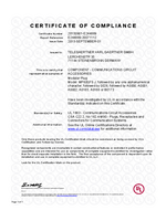 20150901-E244889 UL Certificate of Compliance MP8 series