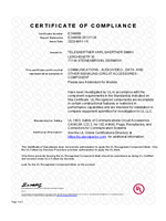 20200518_E244889 UL Certificate of Compliance M12 Connectors