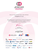 JOSCAR Certificate Telegaertner UK Ltd. 