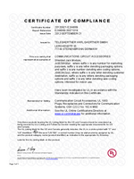 20120921-E244889 UL Certificate of Compliance STX AMJ-S Jack Module